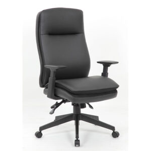 Boss Caressoft Executive High Back Chair w/ Adjustable Arms $265.00