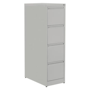 4-Drawer Vertical File, Letter Width, 26.5”D, Safety Interlock $559.00
