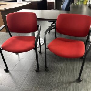 9to5 Seating "Shuttle" Guest Chair with Wheels $65ea