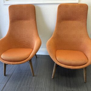Keilhauer "Ponder" High Back Lounge Chairs $495ea
