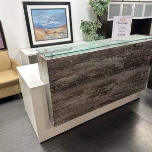 72" x 36" Reception Desk $1495