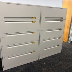 5+ Haworth 5 Drawer Files $295ea