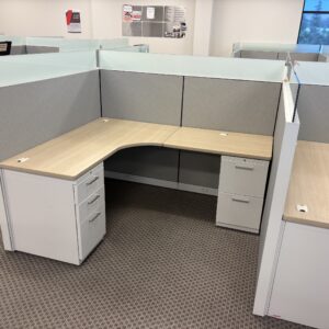 45+ Haworth 6'X6' Cubicles with Glass $495ea